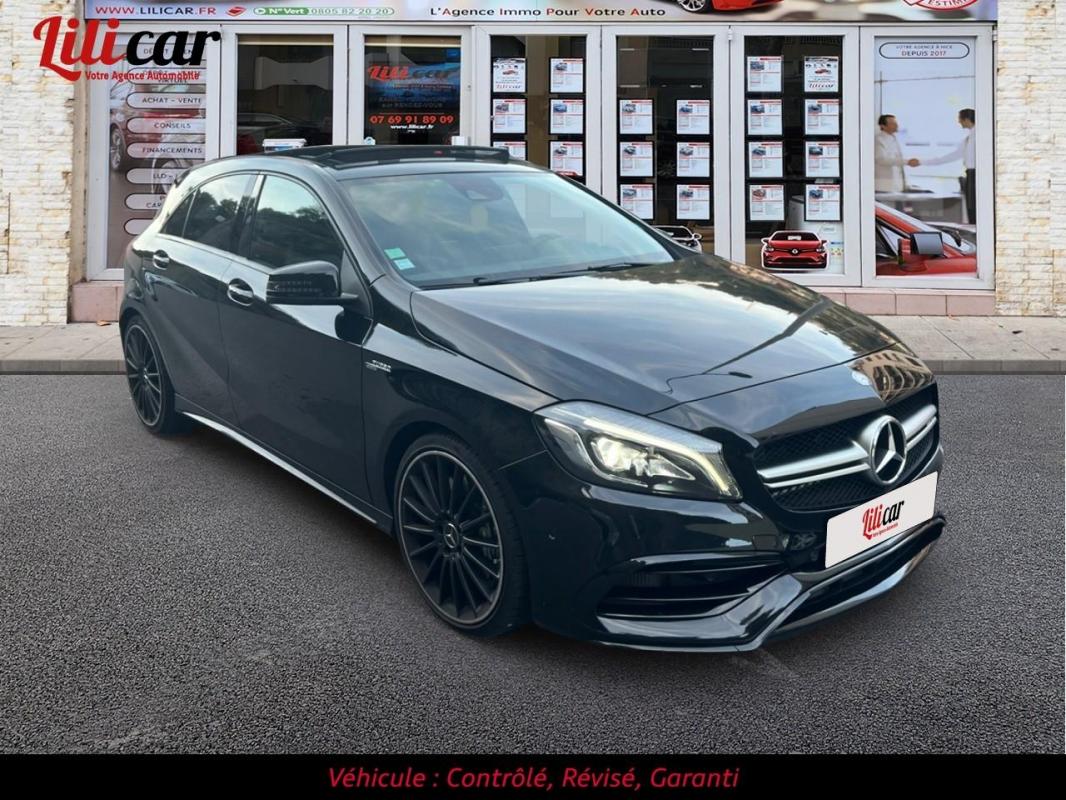 Mercedes Classe A - 45AMG - BV Speedshift AMG 4-Matic PHASE 2 GARANTIE 12 MOIS PACK AÉRO