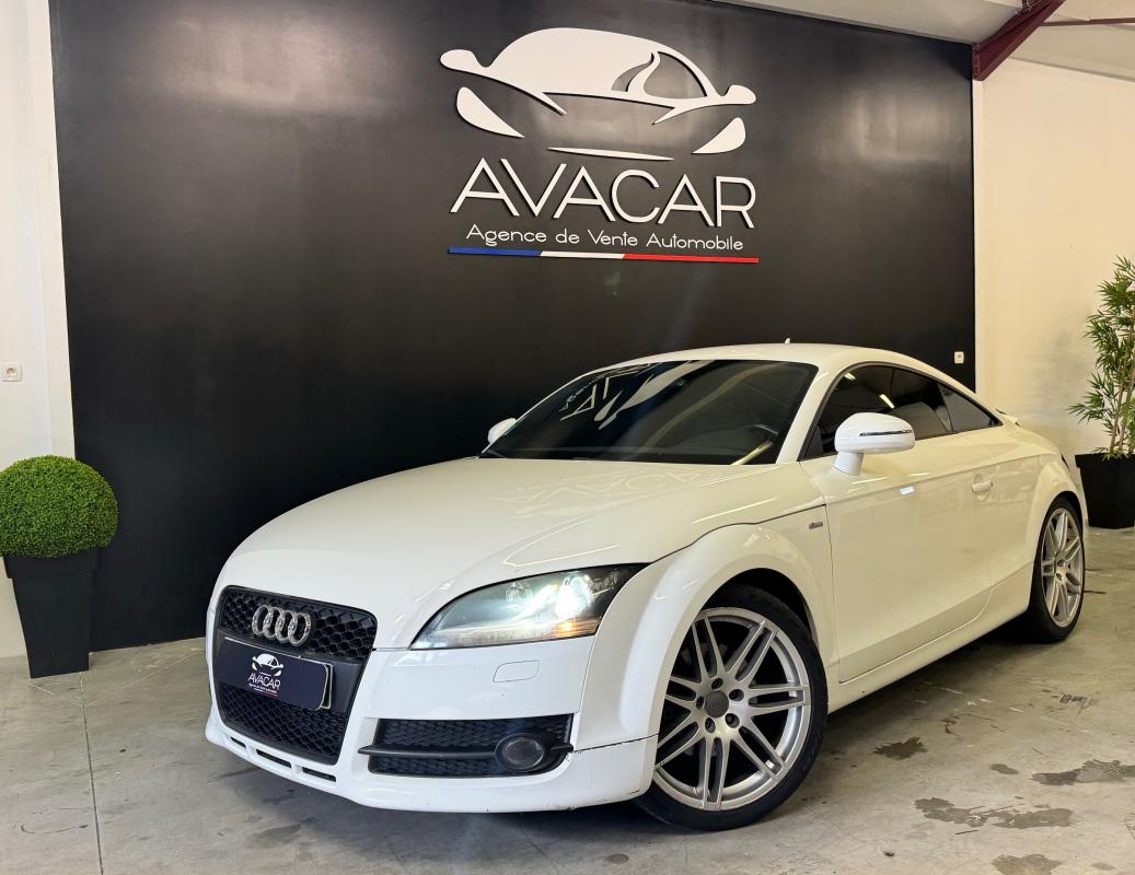 Audi TT Coupé - II 2.0 TFSI 200cv S line HISTORIQUE LIMIDE, COURROIE DE DISTRIBUTION FAITE POUR LA VENTE