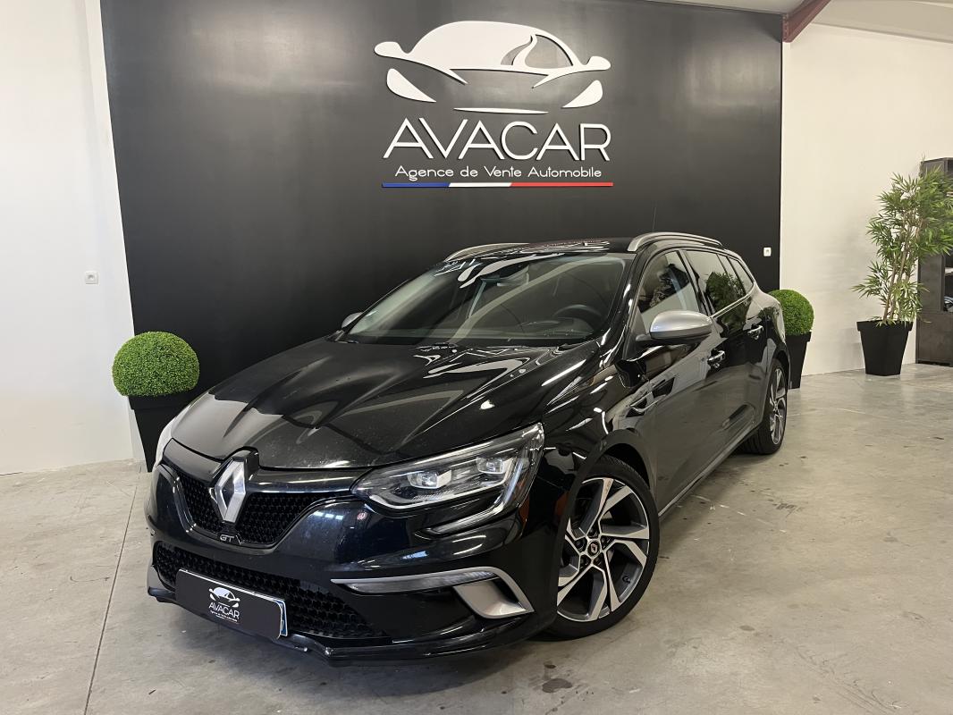 RENAULT MÉGANE - IV GT ESTATE 1.6 DCI 160 EDC , CARPLAY, BOSE AUDIO, CAMERA DE RECUL *HISTORIQUE D'ENTRETIEN LIMPIDE (2018)