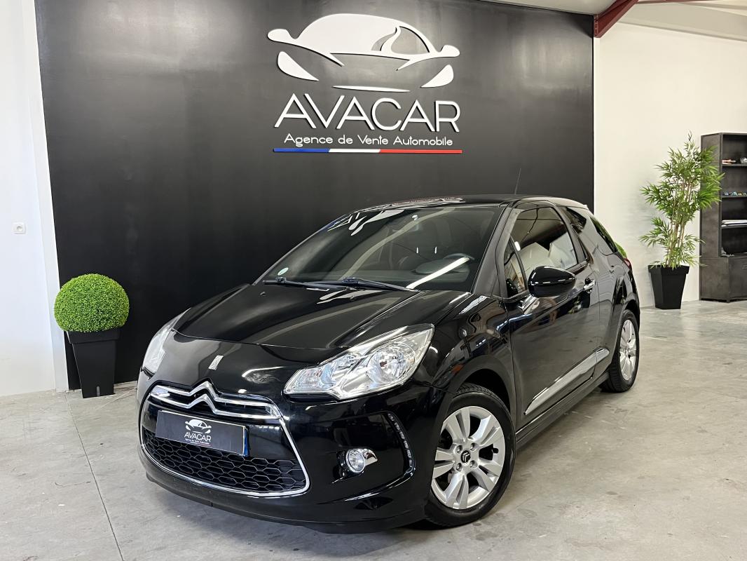 CITROËN DS3 - 1.6 HDI 92 SO CHIC RÉGULATEUR/CLIM/PRISE AUX *DISTRIBUTION FAITE POUR LA VENTE (2012)