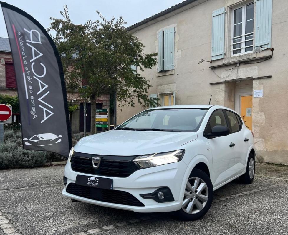 DACIA SANDERO - III CONFORT 65CH - APPLE CAR PLAY / ANDROID AUTO (2021)